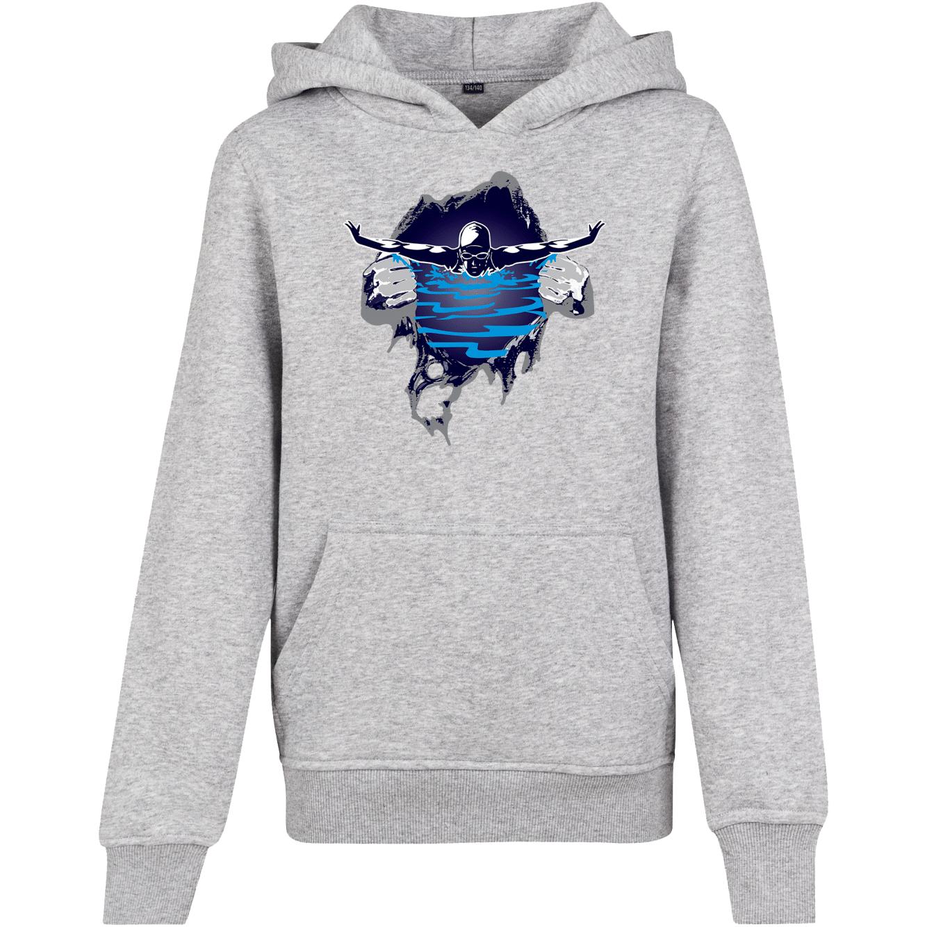 Kinder Hoodie "Swim Aufreißer"